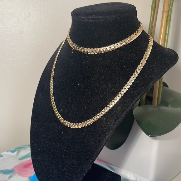 Brand new: Set:Elegant 14k laminated gold. Quality:750. - Picture 17 of 17